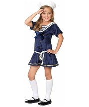 Shipmate Cutie Sailor Child Halloween Costume Girls Size X-SMALL 3-4 - £18.10 GBP