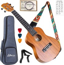 Ukulele, Concert 23 Inch Professional Musical Instrument Ukelele for Adults - £58.46 GBP