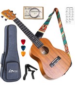 Ukulele, Concert 23 Inch Professional Musical Instrument Ukelele for Adults - £58.46 GBP
