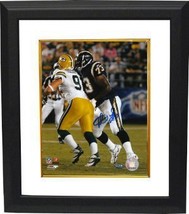 Marcus McNeill signed San Diego Chargers 8x10 Photo Custom Framed - £46.87 GBP