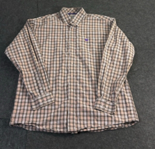 Cinch Jeans Men&#39;s Plaid Long Sleeve Button-Down Western Shirt Size Large - £15.44 GBP