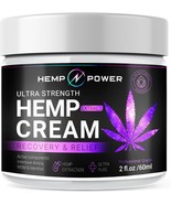 Joint Muscle Relief Cream with Hemp Menthol MSM Arnica Support Your Back... - $40.23