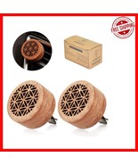 2 PCS Eco-Friendly Car Essential Oil Diffuser with Vent Clip - Rosewood ... - $493.91 MXN