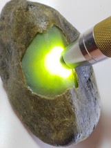 Icy Ice Light Green 100% Burma Jadeite Jade Rough Stone # 912 gram # 456... - $2,800.00