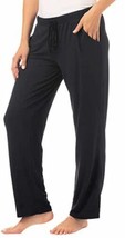 Lucky Brand Womens Front Pockets Lounge Pant, Small, Black - $55.00