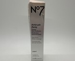 (1) No 7 Airbrush Away Tinted Satin Finish  Skin Perfector LIGHT 40ml 1.3oz - £29.77 GBP