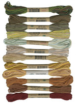 Valdani Floss 6 Strand Skein 10yd Country Lights 2 Collection 12 Colors - $49.95