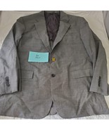 Brooks Brothers Brookschool Wool Grey 2 Button  Blazer Suit Jacket Sport... - £19.38 GBP