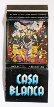 CASA BLANCA THE MONTIEN ADVERTISING MATCHBOOK COVER VINTAGE RETRO THAI W... - $20.54 CAD