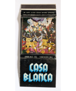 CASA BLANCA THE MONTIEN ADVERTISING MATCHBOOK COVER VINTAGE RETRO THAI W... - $20.54 CAD