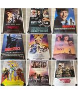 Vintage 70s 80s Movie Posters All Original Video Store Promos Lot Of 10 CV - $83.23 CAD