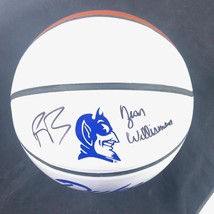 Zion Williamson Rj Barrett Signed Basketball PSA/DNA Duke Blue Devils Autographe - £711.75 GBP