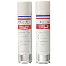 Folicure Flexible Hold Aerosol Hairspray for Fuller Thicker Hair 10oz Lot Of 2 - £77.34 GBP