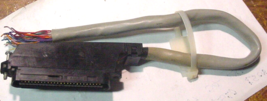 Bell Tel AMP 1A Communication Telephone PBX 12&quot; Cable &amp; 50 Pin plug Conn... - €6,68 EUR