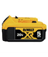 DEWALT DCB205 20V MAX XR Premium 5 Ah Li-Ion Battery New - £167.54 GBP