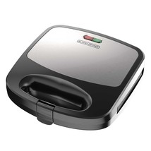 Black and Decker 3-in-1 Morning Meal Station Compact Grill in Black - £82.42 GBP