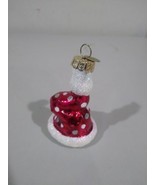 Radko Christmas Ornament Stocking Cap Celebrations Hat- - $14.80