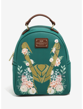 Loungefly Marvel Loki Floral Mini Backpack - £94.36 GBP