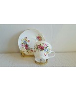 Beautiful Vintage Duchess Fine Bone China Tea Cup and Saucer Colorful Ro... - £14.15 GBP