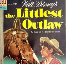Walt Disney Littlest Outlaw Comic Book 1954 Dell Movie Classic Antique DWR3 - $9.00
