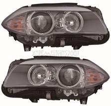 Bmw 5 Series Sedan 2011-2013 Headlights Head Lights Front Lamps Pair - $772.20