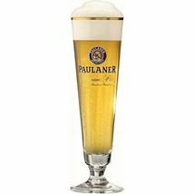 Premiun Pils Pilsner Pokal Beer Glass Paulaner Brewery Munchen Germany - £14.66 GBP