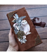 Witch junk journal handmade Magic grimoire Witchy junk book for sale com... - $200.00