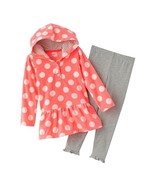 Carters 2 Pc Outfit Set Jacket Tunic Hoodie Pants Leggings 9 18 M NWT Do... - $187.62 MXN