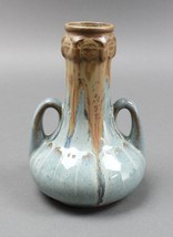 Denbac Signed Superb French Art Nouveau Crystalline Glaze Art Pottery Va... - £351.49 GBP