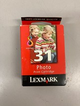 Genuine OEM Lexmark 31 Photo Color Ink Cartridges  NEW Sealed Box - $130.47 MXN