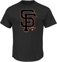 Majestic San Francisco Giants Taken &#39;em to School T-Shirt, Black, Small - £12.38 GBP