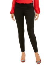 INC Women&#39;s Pintucked Faux-Suede Moto Leggings Black All Sizes XS-3XL - £7.88 GBP+