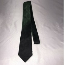 Black &amp; Green Ombre Mandala Men&#39;s Skinny Neck Tie Wemlon by Wembley 54&quot; ... - $11.30