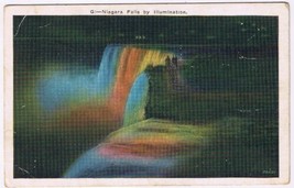 Postcard By Illumination Niagara Falls - £3.13 GBP