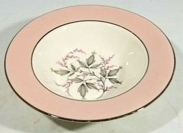 9 Homer Laughlin Eggshell Georgian Small Bowls Pink w/Gold Trim, 6&quot; - £33.22 GBP