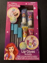 NEW! Disney Princess Create Your Own Lip Gloss Activity - Ariel Little Mermaid - £10.29 GBP