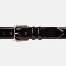 The Dodoma Black Patent Leather Belt image 2