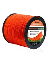 Weed Eater String, Orange Square Twisted Trimmer Line, 0.105-Inch Diamet... - $238.13 CAD