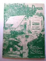 That Tumble Down Shack In Athlone Sheet Music Richard W Oascoe Monte Carlo 1918 - £5.46 GBP