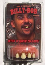 ORGINAL BILLY BOB FOUR TEETH  fake #956 joke bad false hill  costume NEW... - £5.20 GBP