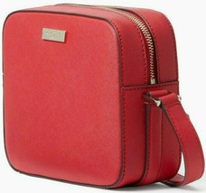 Kate Spade Crossbody Cammie Red Hot Chili Leather Bag WKRU2039 NWT $298 Retail Y - £65.67 GBP