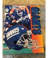 New York Giants Vintage 1995 NFL football school folder 2 pocket USA Rare - £10.08 GBP