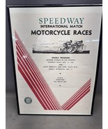Vintage Motorcycle Poster Gilmore Stadium Moto Speedway LA Nov 1935 Eric... - €644,55 EUR