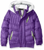 Spyder Kids Bitsy Sybil Puffy Jacket, Ski Snowboarding Jacket, Size 4 Girls, NWT - £52.99 GBP