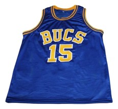 Vince Carter #15 Mainland Bucs New Men Basketball Jersey Blue Any Size - £27.96 GBP