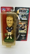 Peyton Manning 2001 NFL Edition Play Makers By Upper Deck 7&quot; Bobble Head Figure - £15.53 GBP