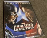 Captain America: Civil War (DVD, 2016) New Sealed - $5.94