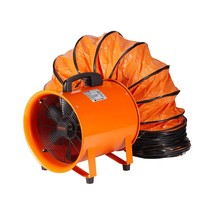 VEVOR Portable Ventilator, 12 inch Heavy Duty Cylinder Fan with 33ft Duct Hose,  - £171.32 GBP