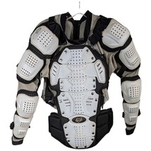 Fox Racing Titan Sport Jacket Size Small White Motocross Armour Chest Ba... - €75,71 EUR