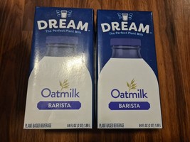 Lot of 2 Dream Oatmilk Barista Starbucks Plant Based Coffee Creamer 64 F... - £20.67 GBP